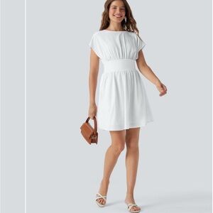 HALARA White Dress